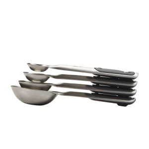 OXO - 4 Pc SS Measuring Spoons-magnetic Snaps