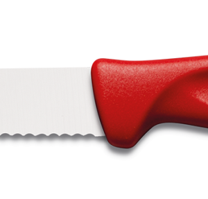 Wüsthof - Serrated Paring Knife Red