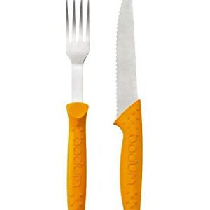 Bodum - Bistro BBQ Steak Knife & Fork Set Orange