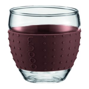 Bodum - Pavina Glass Mug Brown (0.35 L, 2 Pcs)