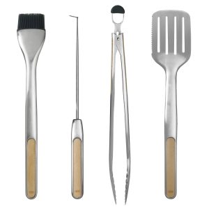 OXO - Stl 4-pc Grilling Tools Set