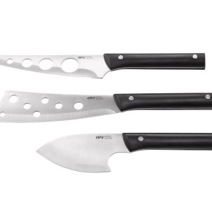 Gefu - 3 Pc Cheese Knife Set
