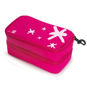 IRIS - Star Double LunchBox Pink