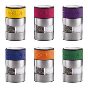 Bodum - Twin Salt & Pepper Grinder Fashion Colors