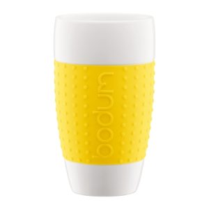 Bodum - Pavina Porcelain Mug Yellow (0.5 L, 2 Pcs)