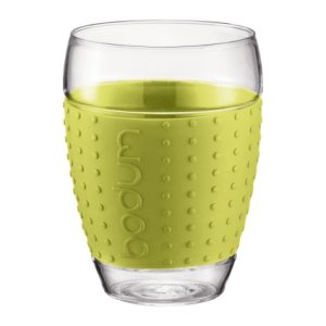 Bodum - Pavina Glass Mug Green (0.45 L, 2 Pcs)