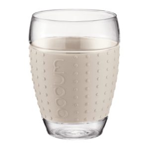 Bodum - Pavina Glass Mug Off-White (0.45 L, 2 Cups)