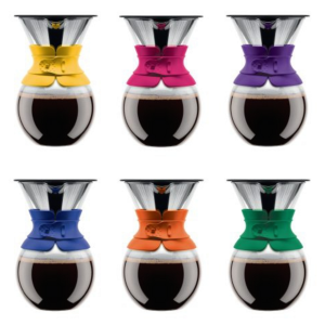 Bodum - Pour Over Coffee Maker Fashion Colors (8 Cups)