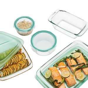 OXO - 14 Piece Glass Bake, Serve & Store Set