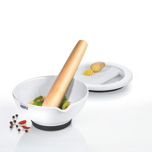 Gefu - Suri Porcelain Mortar with Grater
