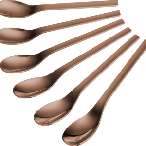 Carl Mertens - Mano 6 Piece Espresso Spoon Set Copper