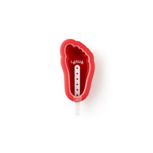 Lékué - Iconic Feet Ice Cream Mould Red