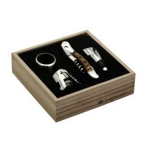Legnoart - Wine Connoisseur Set (4 Pcs)