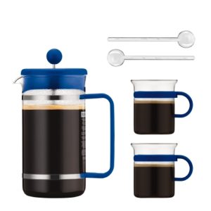 Bodum® - Bistro 5 Piece Coffee Set in Blue