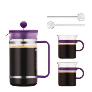 Bodum® - Bistro 5 Piece Coffee Set in Purple