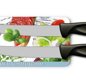 Wüsthof - SHARP FRESH COLOURFUL 2 Piece Serrated Paring Knife