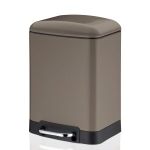 Kela - Davino Pedal Bin (6L, Taupe)
