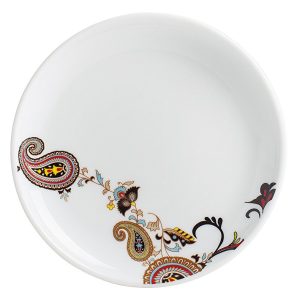 Kahla - Update Snack Plate Paisley Red (14 cm)