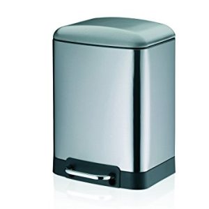 Kela - Davino Pedal Bin (6L, Silver)
