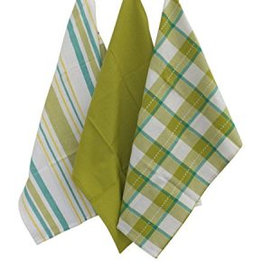 Kela - Pasado Tea Towel (3 Pieces, Green)