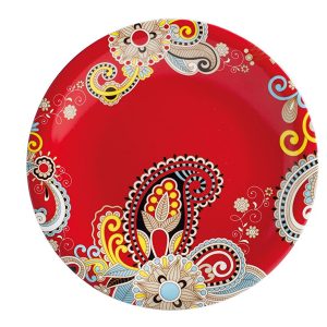 Kahla - Update Dessert Plate Paisley Red (21.5 cm)
