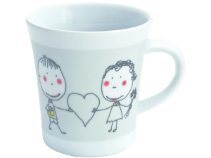 Kahla - Notes Mug (0,30 L, Greetings from the Heart)