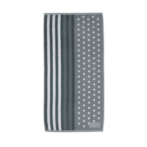 Kela - Ladessa Towel (50x100 cm, Stripe Grey)