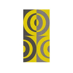 Kela - Ladessa Towel (70x140 cm, Design Yellow)