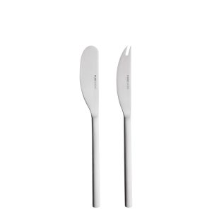 PURESIGNS - One Extra Cheese Knives (2 pcs)