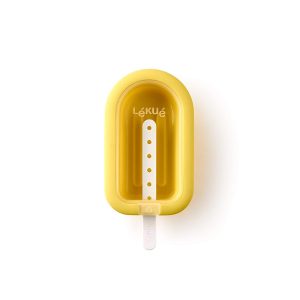 Lékué - Stackable Ice Lollipop Mold, Yellow