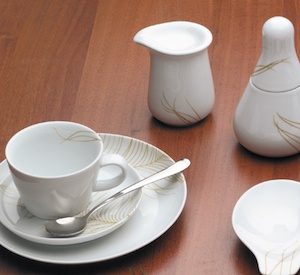Kahla - Aronda Saucer Peacock Gold (12 cm)