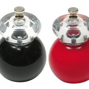 Maxwell & Williams - Round pepper mill and bounce salt mill