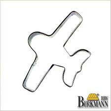BIRKMANN - COOKIE CUTTER PLANE ST.STEEL 7CM