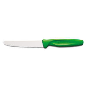 Wusthof - Serrated Paring Knife 10cm green