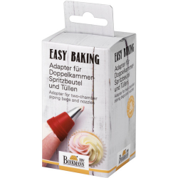BIRKMANN - ADAPTER FOR DUAL-CHAMBER PIPING BAG PLASTIC