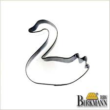 BIRKMANN - COOKIE CUTTER SWAN ST.STEEL 7CM