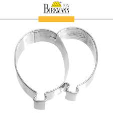 BIRKMANN - COOKIE CUTTER BALLOONS ST.STEEL 9CM