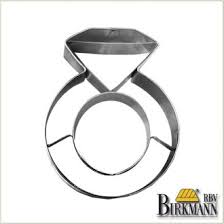 BIRKMANN - COOKIE CUTTER DIAMOND RING ST.STEEL 7CM