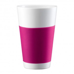 BODUM - Canteen  Set of 2 Glasses - Double Wall 35 cl Pink