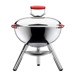 Bodum - Bodum Fyrkat Picnic Charcoal Grill, Chrome