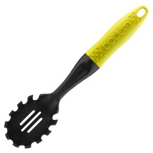 BODUM - Spaghetti spoon, material: plastic, silicone, GREEN