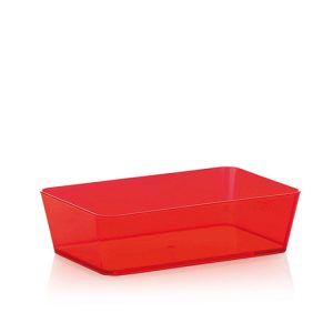 Kela - Kristall Red Utensils Box