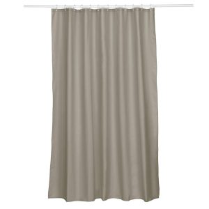 KELA - SHOWER CURTAIN LAGUNA TAUPE 100% POLYESTER 180X20