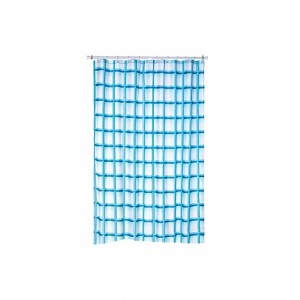 KELA - SHOWER CURTAIN LANETA TURQOUISE 180X200CM