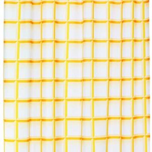 KELA - Shower Curtain Laneta Yellow