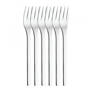 PURESIGNS - cake forks ONE extra polished 6 pieces