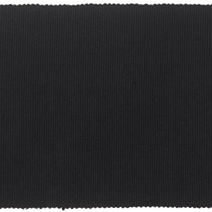 kela - Placemats Pur 48x33cm of cotton in black,