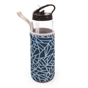 Iris - Glass bottle with a mouthpiece