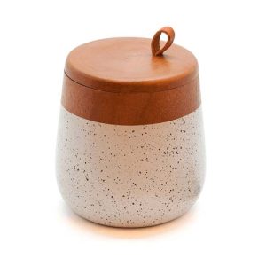 DOME DECO - POT MANGO WOOD 15CM
