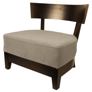 DOME DECO - BARON LONGCHAIR EBONY 66X73
